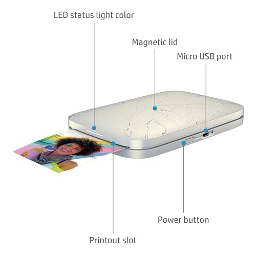 HP Sprocket Portable Photo Printer features