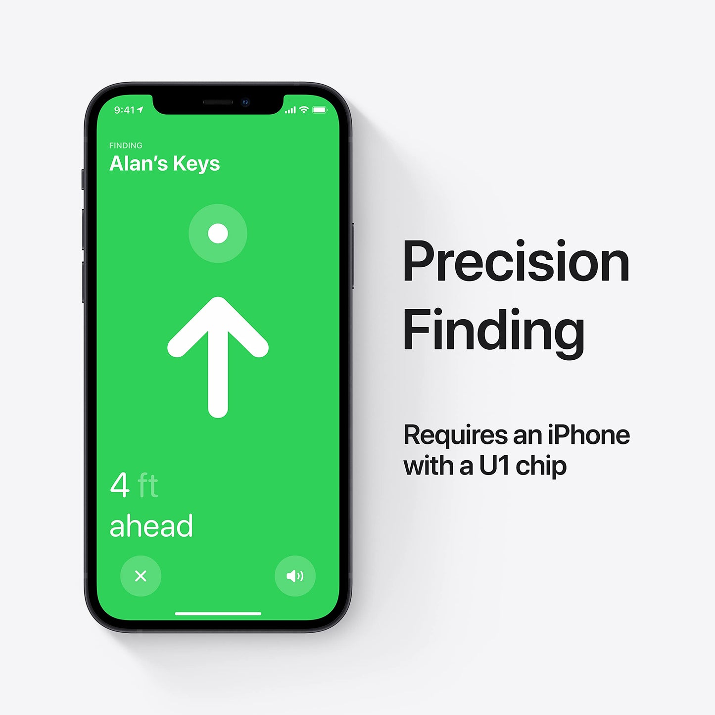 Apple AirTag 4 Pack has precision finding